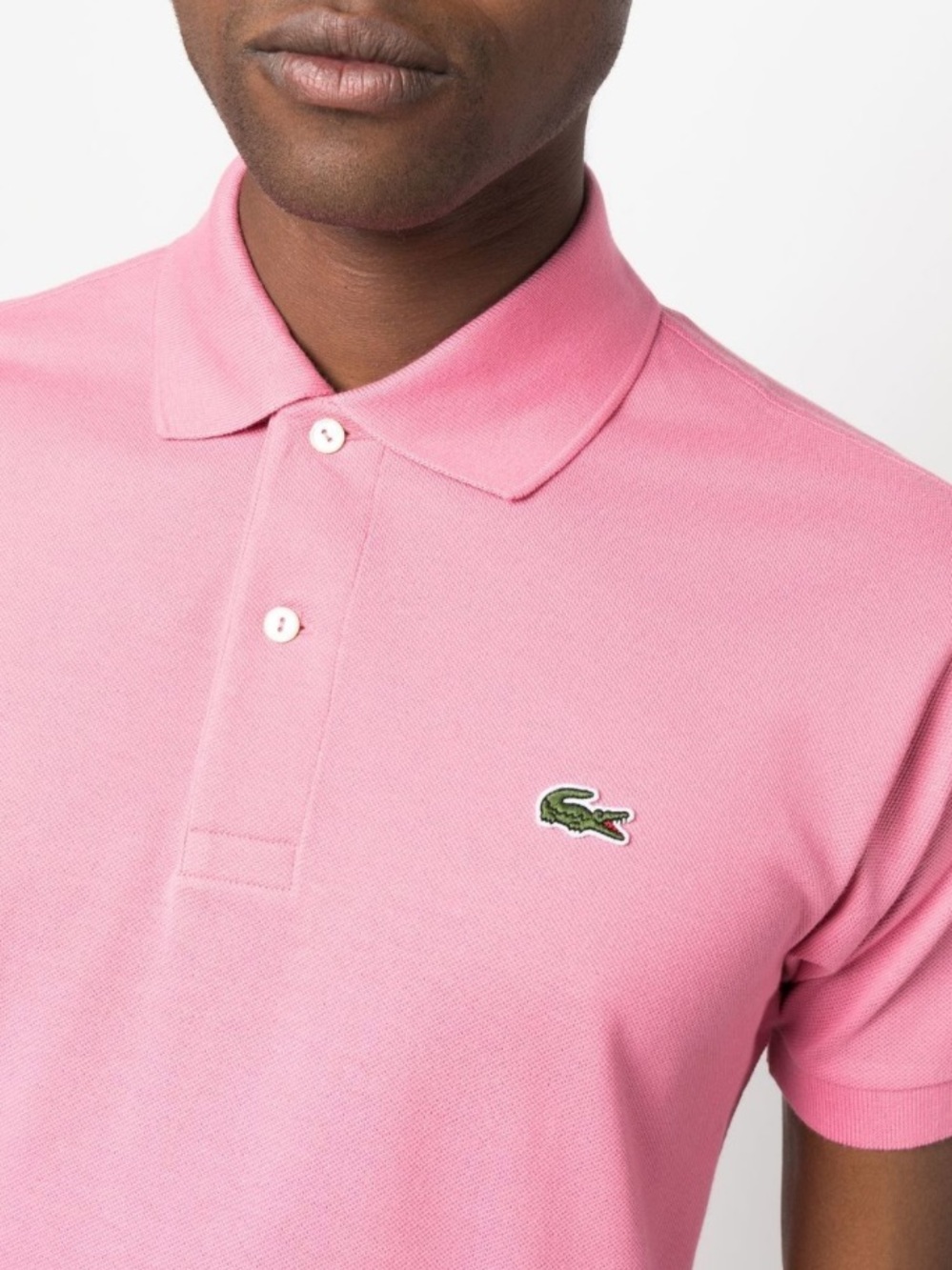 Lacoste Caiman Polo Shirt - Men's - Light Pink